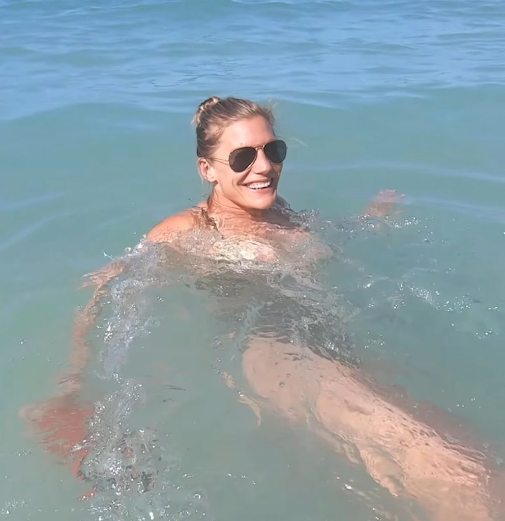 Kinky MILF Katee Sackhoff Flashing Her Nipple (Accidentally?) video screenshot 6