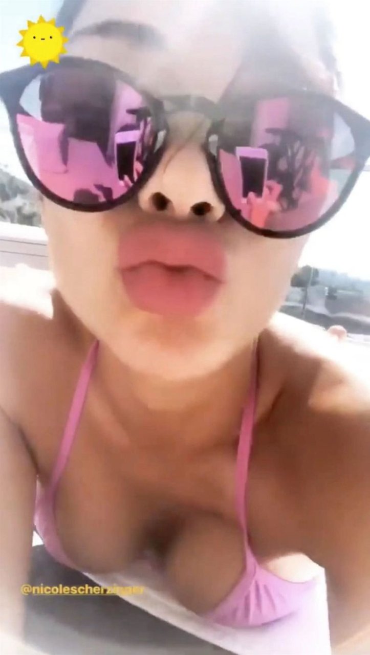 Cute Nicole Scherzinger Selfies and Home Made Bikini Photos celebmasta.com 42