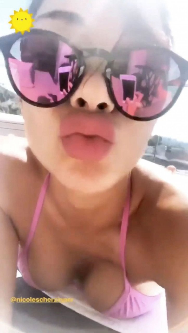 Cute Nicole Scherzinger Selfies and Home Made Bikini Photos celebmasta.com 43
