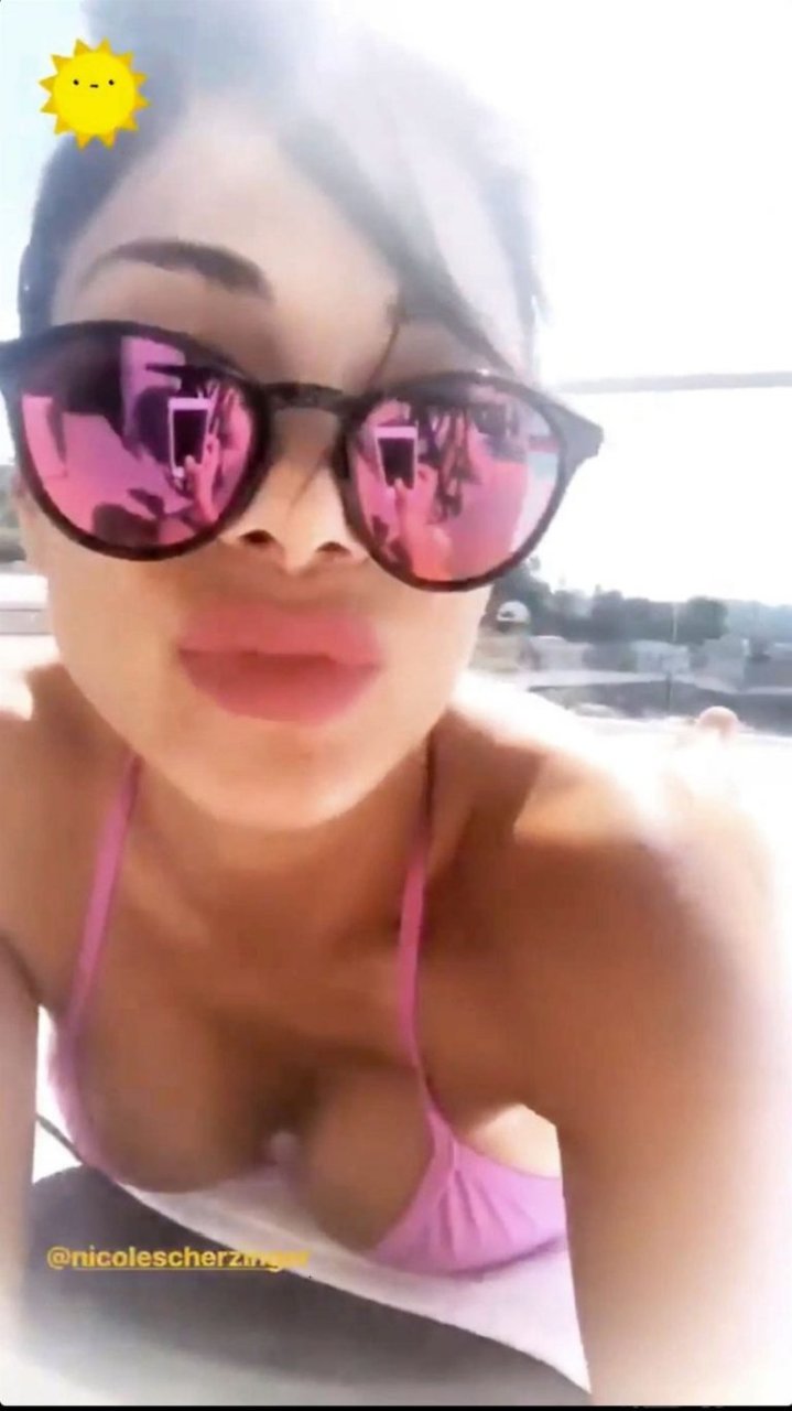 Cute Nicole Scherzinger Selfies and Home Made Bikini Photos celebmasta.com 44