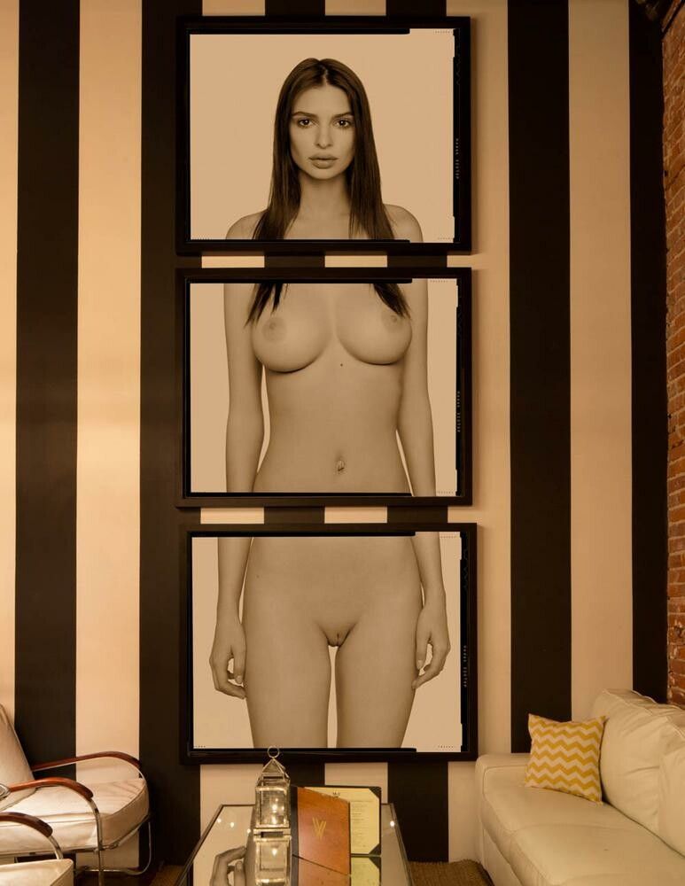 Emily Ratajkowski nude art pics celebmasta.com 9