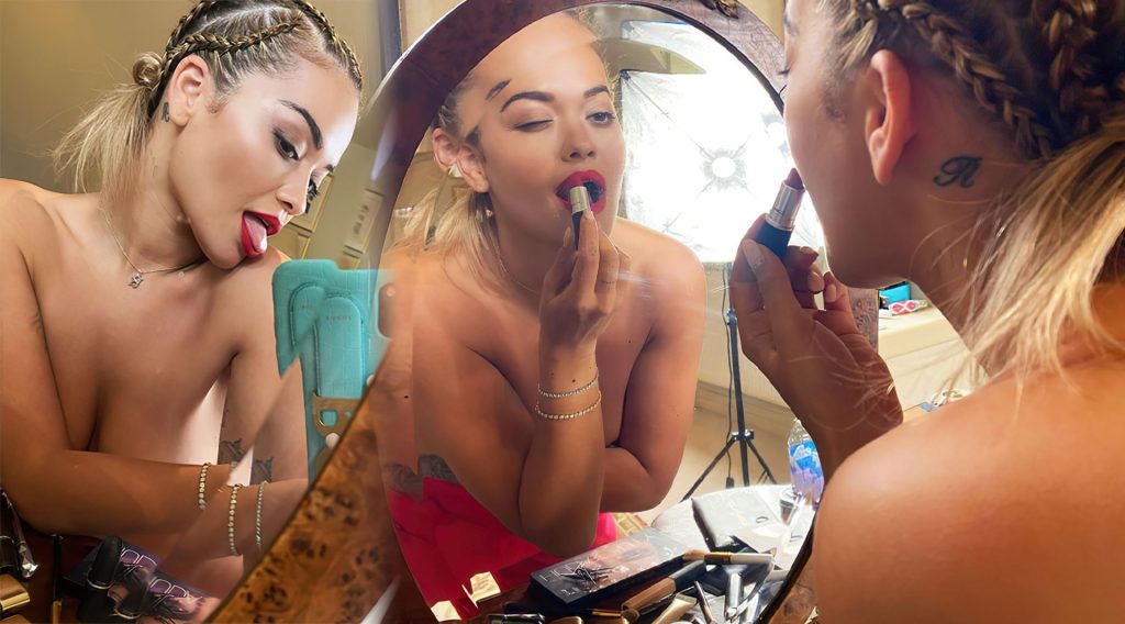 selfie Rita Ora photoshoot photos nude leaked Instagram celebrity 