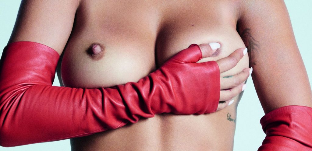 uncensored tits Rita Ora photos panties nude magazine leaked Instagram celebrity boobs 