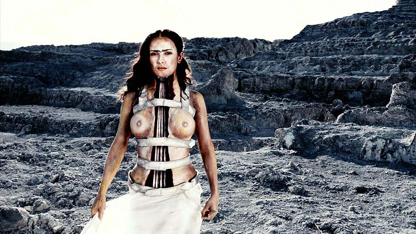 01 Salma Hayek Nude Boobs Frida. 