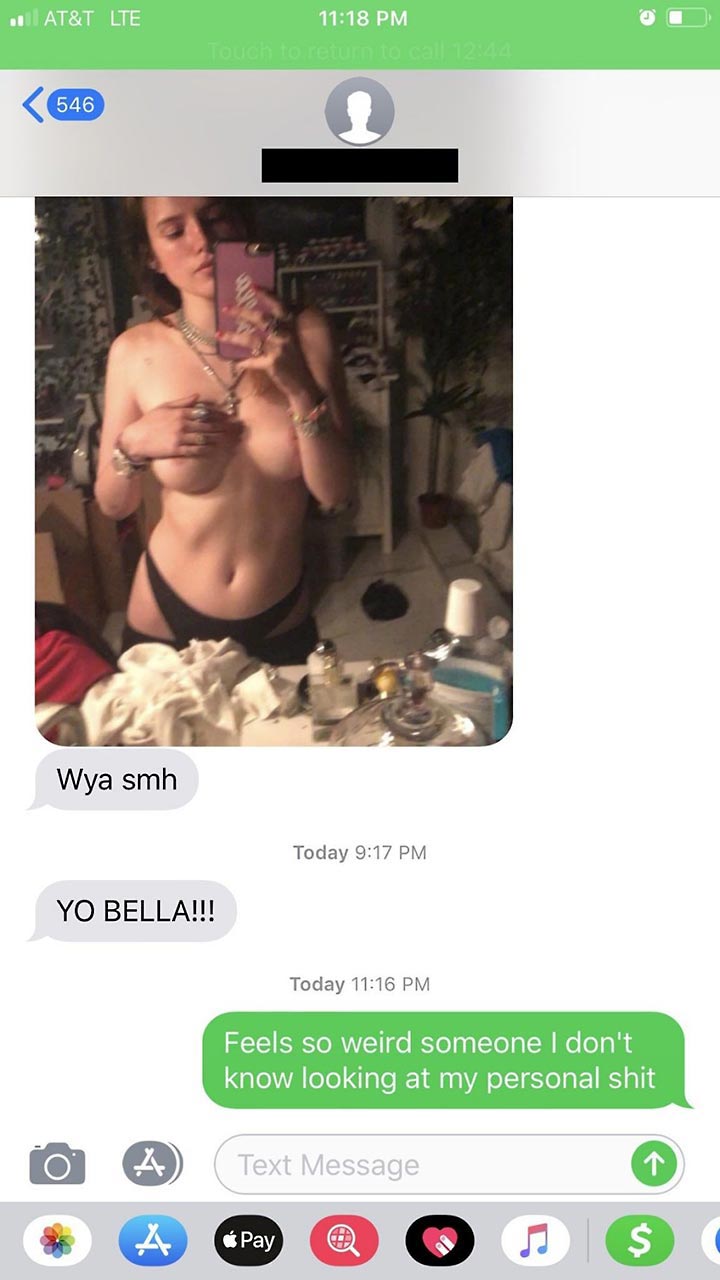 03 Bella Thorne Nude Leaked Naked