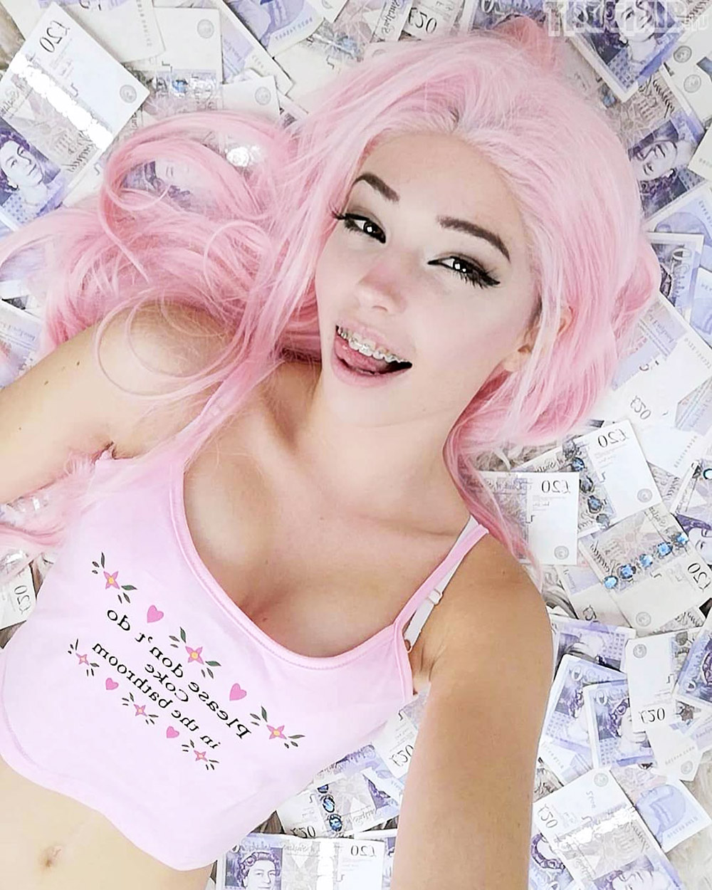 Belle Delphine is doing some weird shit, but you need to see Belle Delphine ...