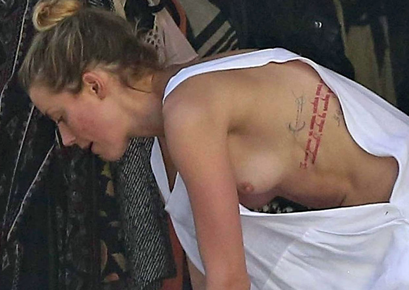 10 Amber Heard Nude Nip Slip
