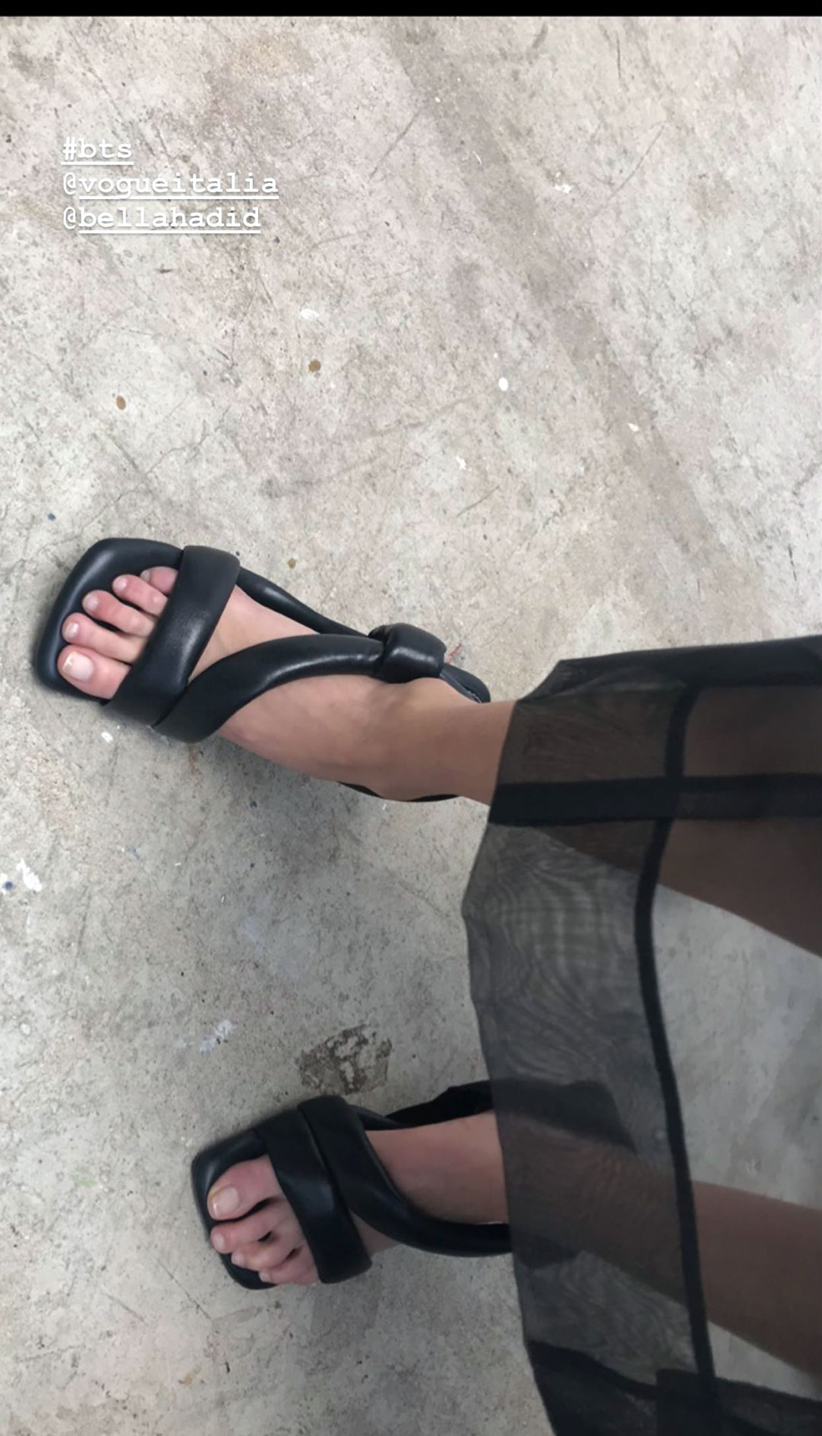 Bella Hadid nude feet ScandalPost 39