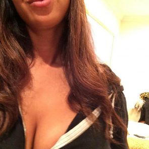 Jackie Cruz boobs in deep cleavage