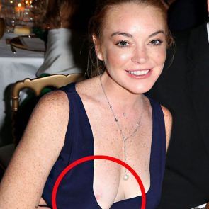 Lindsay Lohan nude pussy nip slip ScandalPost 5