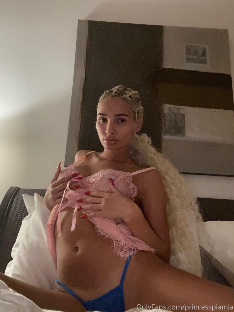 tits thong sexy see through Pia Mia photos panties lingerie leaked hot boobs ass 
