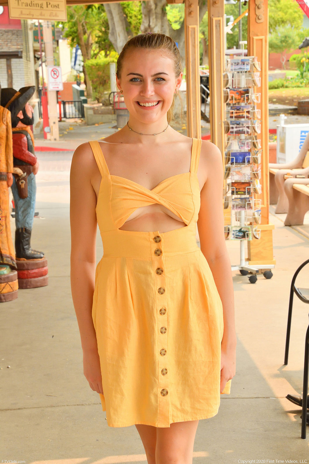 selina bentz yellow dress 2