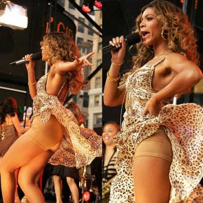 08 Beyonce upskirt pussy panties