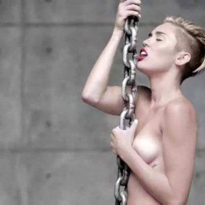 11 Miley Cyrus Nude Naked Wrecking Ball