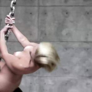12 Miley Cyrus Nude Naked Wrecking Ball