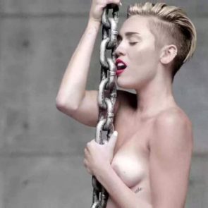 13 Miley Cyrus Nude Naked Wrecking Ball