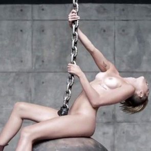 18 Miley Cyrus Nude Naked Wrecking Ball