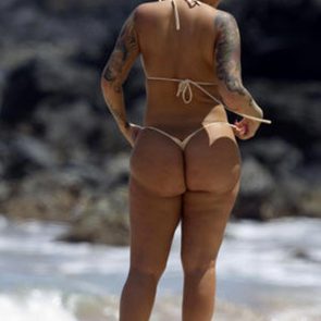 Amber Rose Naked Nude Topless Sexy 32