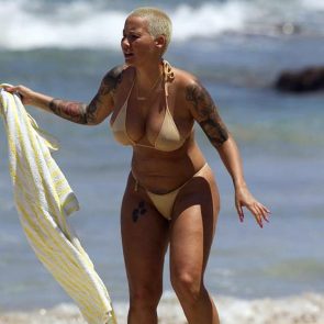 Amber Rose Naked Nude Topless Sexy 4