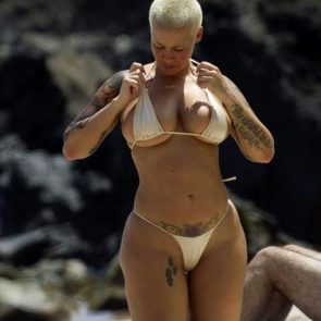 Amber Rose Naked Nude Topless Sexy 5
