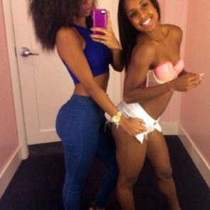 Brittany Renner nude feet hot sexy ScandalPost 6