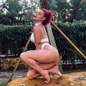Justina Valentine nude sexy feet ass tits bikini porn topless ScandalPost 44