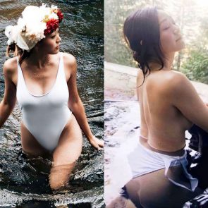 Karen Fukuhara nude hot sexy topless bikini boobs ass ScandalPost 5
