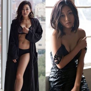 Karen Fukuhara nude hot sexy topless bikini boobs ass ScandalPost 9