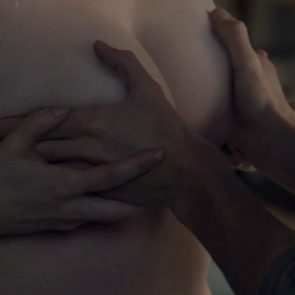Laura Linney nude tits rubbing
