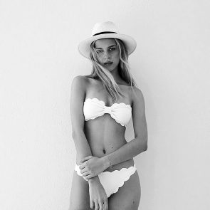 Nicola Peltz white bikini