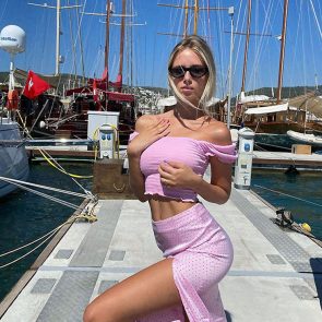 Polina Malinovskaya nude topless lingerie bikini sexy porn ScandalPost 3