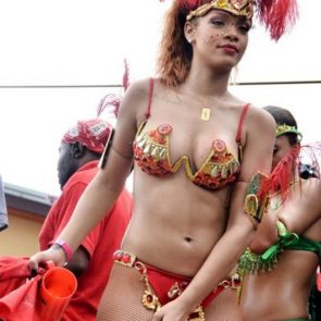 Rihanna nude topless hot sexy bikini ScandalPost 34