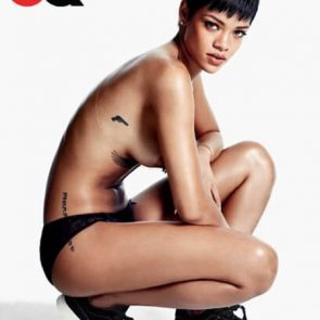 Rihanna nude topless hot sexy bikini ScandalPost 50
