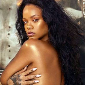 Rihanna nude topless hot sexy bikini ScandalPost 6
