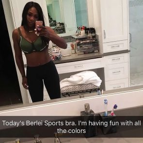 Serena Williams nude selfie