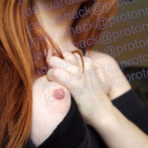 Sophie Skelton nude nipple leaked