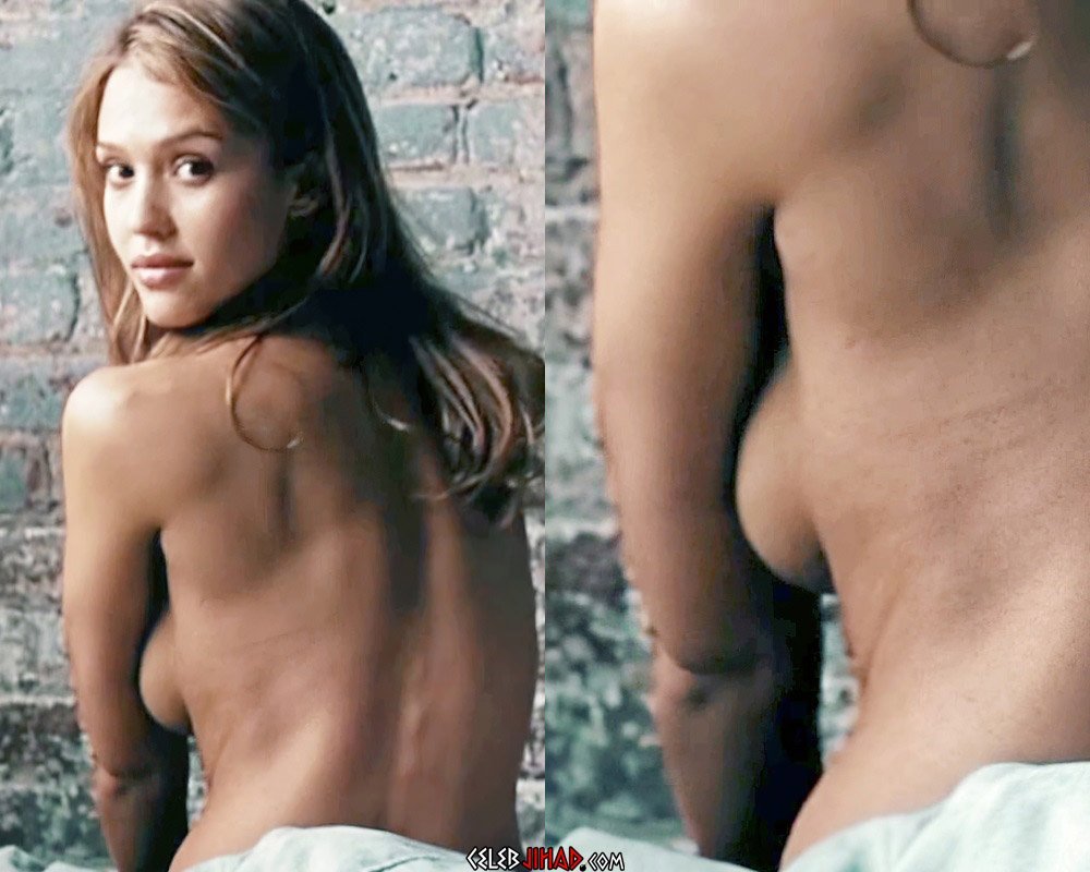 Jessica alba naked video