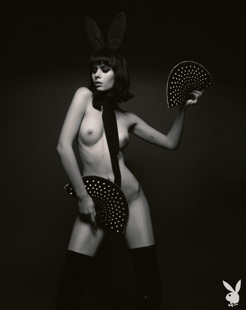 Gorgeous Brunette Carolina Ballesteros Posing Totally Naked in Playboy gallery, pic 14