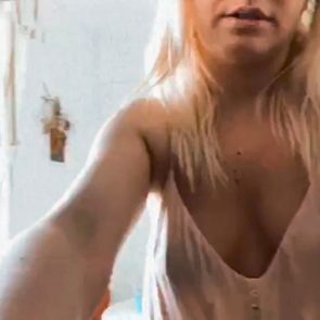 Alexandra Stan nude braless topless hot sexy tits ass ScandalPost 13