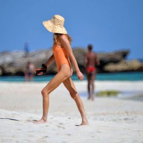 Anne Winters nude pokies sexy hot bikini topless sextape leaked ScandalPost 11