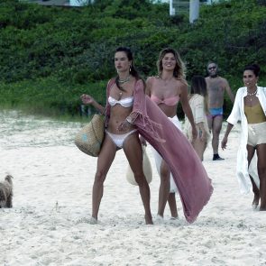 Alessandra Ambrosio nude bikini ass tits pussy sexy hot feet topless ScandalPost 18
