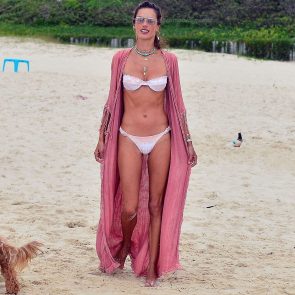 Alessandra Ambrosio nude bikini ass tits pussy sexy hot feet topless ScandalPost 77