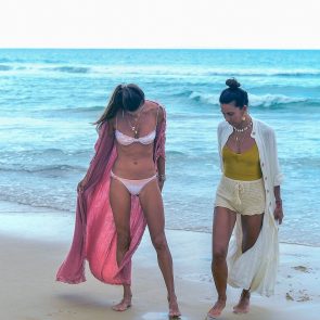 Alessandra Ambrosio nude bikini ass tits pussy sexy hot feet topless ScandalPost 85