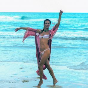 Alessandra Ambrosio nude bikini ass tits pussy sexy hot feet topless ScandalPost 9
