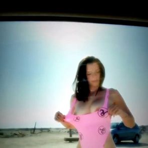 Julia Fox nude nip slip porn topless bikini feet ScandalPost 3