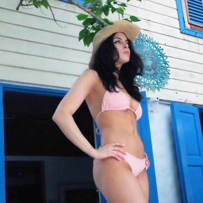 Elizabeth Gillies nude hot sexy topless bikini feet ass tits pussy ScandalPost 61