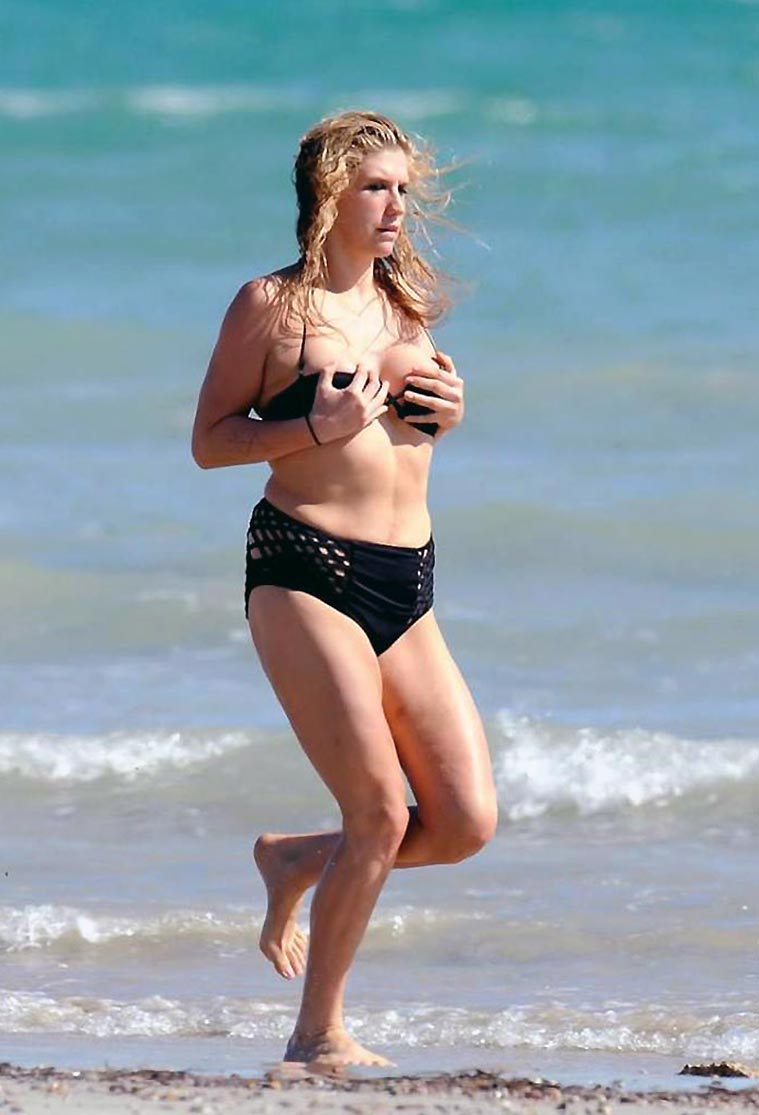 Kesha nude hot sexy porn topless ScandalPost 47