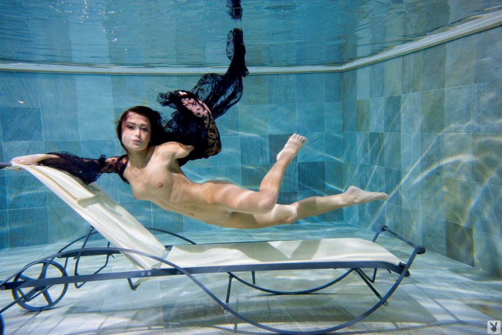 100% Fully Naked Monika Napieraj Enjoying Skinny Dipping and Nude Showering gallery, pic 7
