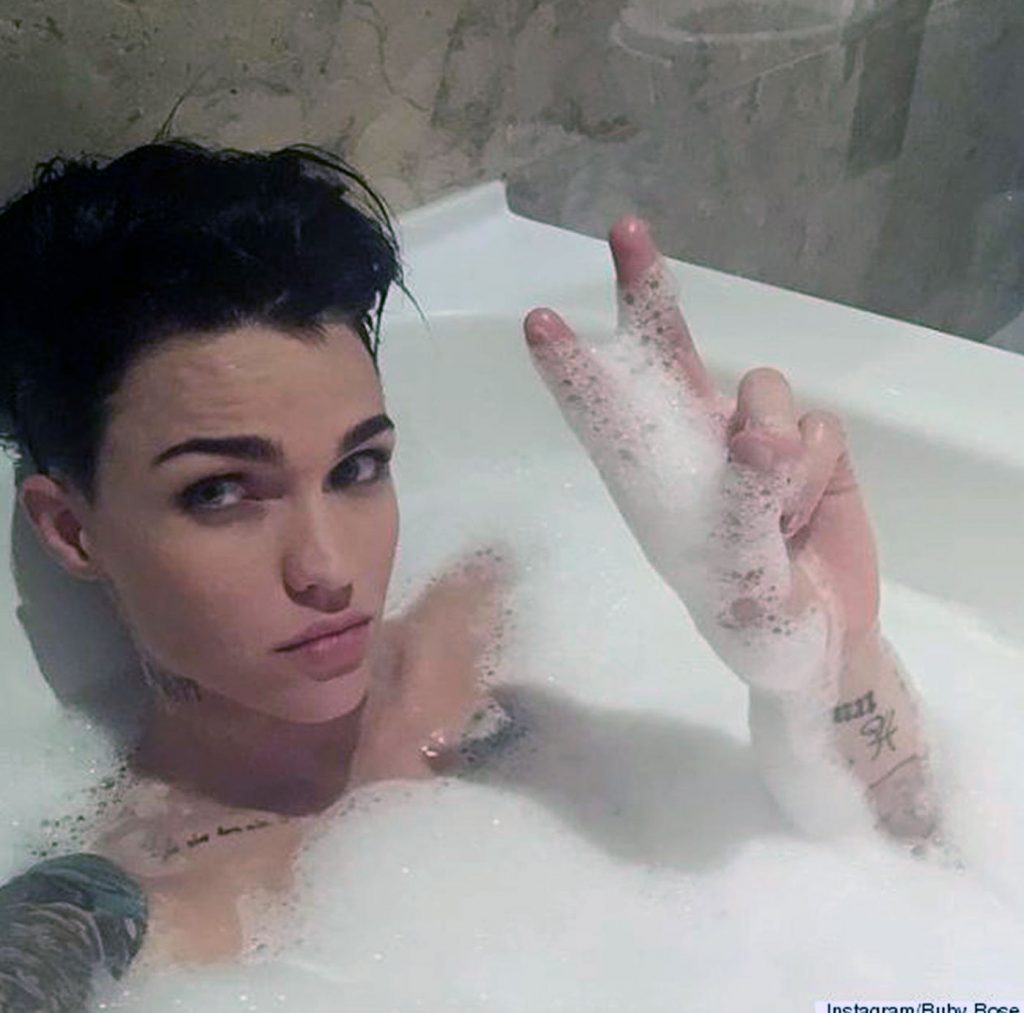 Ruby Rose nude naked leaked topless nipples11