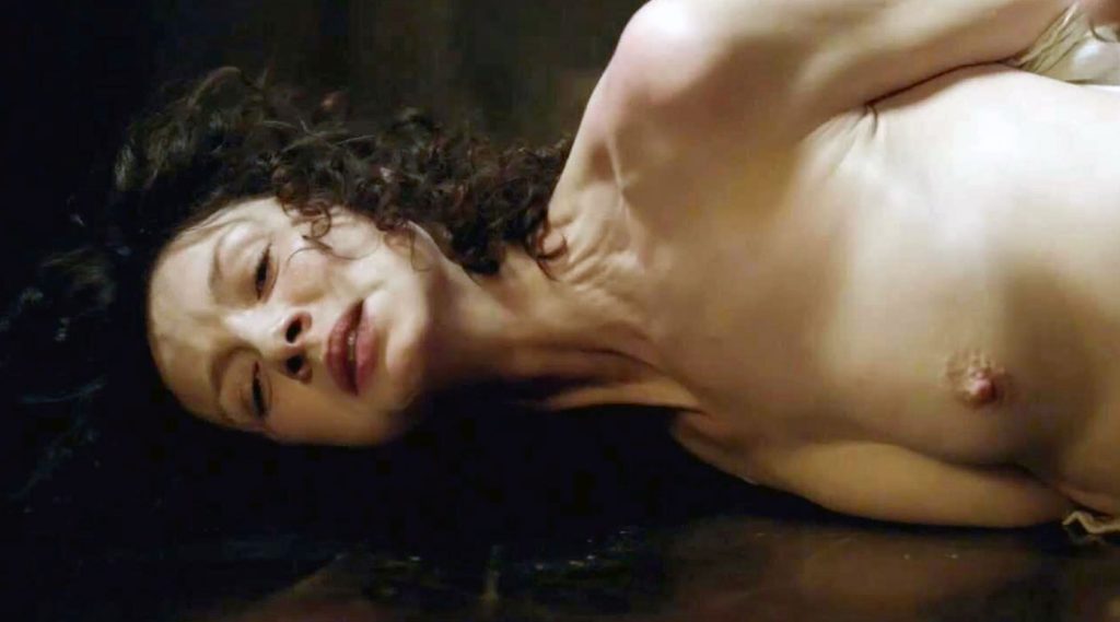 Caitriona Balfe nude sexy topless hot naked cleavage15